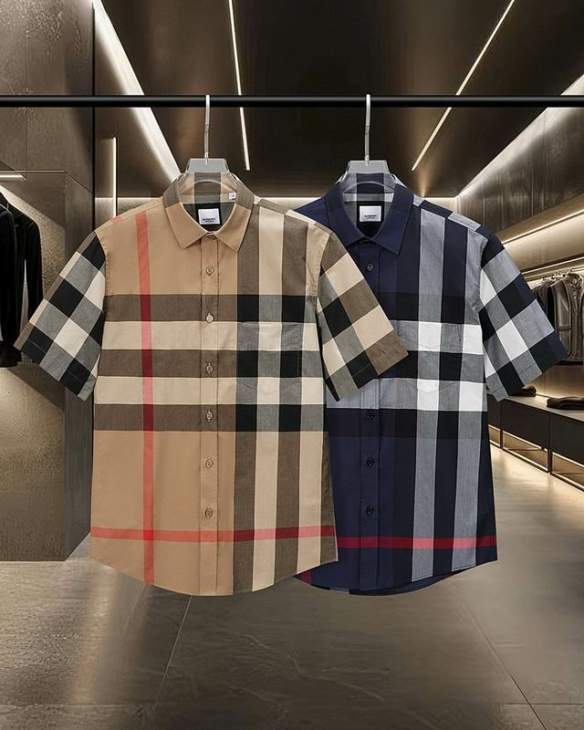 Picture of Burberry Shirts Short _SKUBurberryM-2XLhgntx0327922